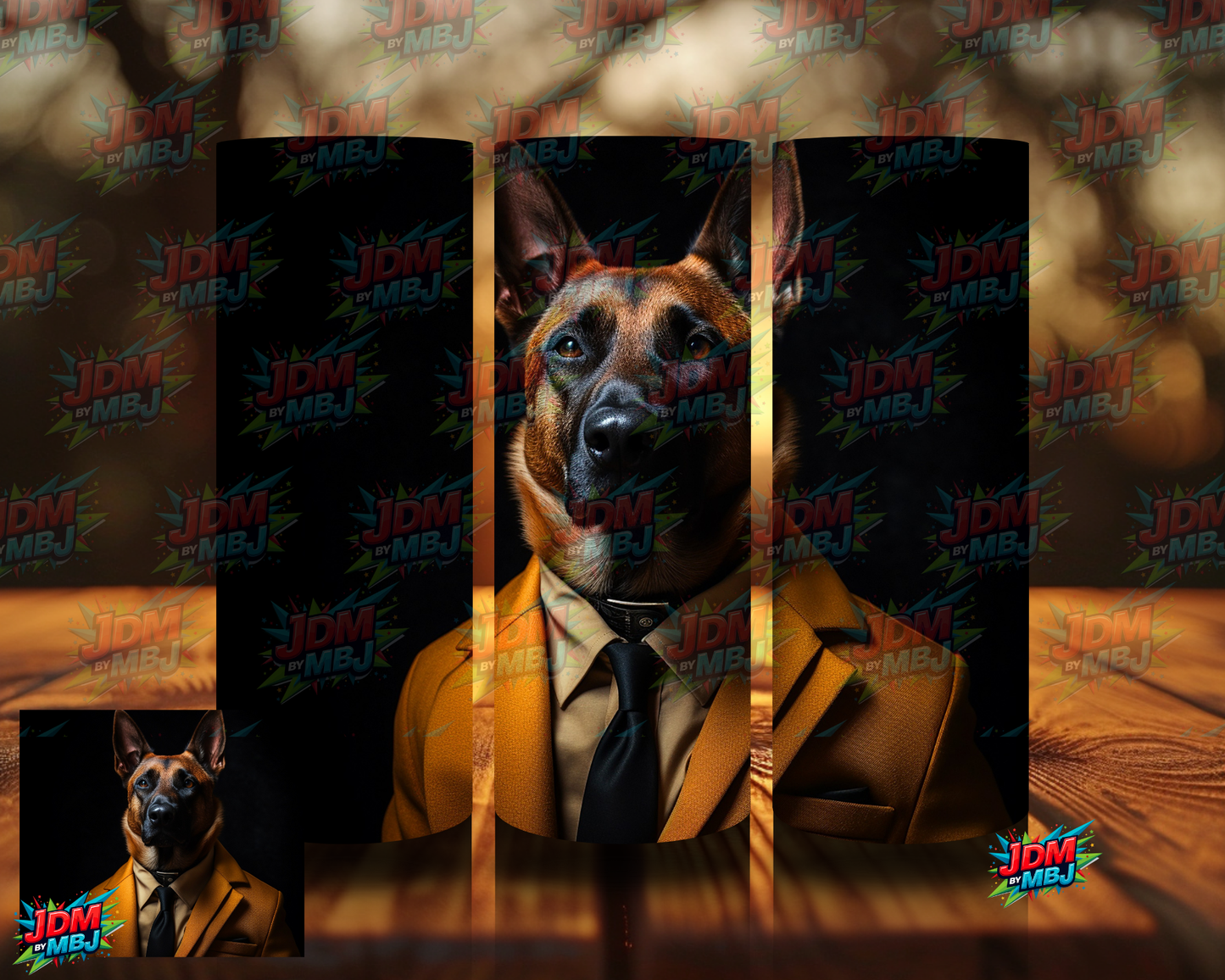 Dog's in Suit Sublimation Prints
