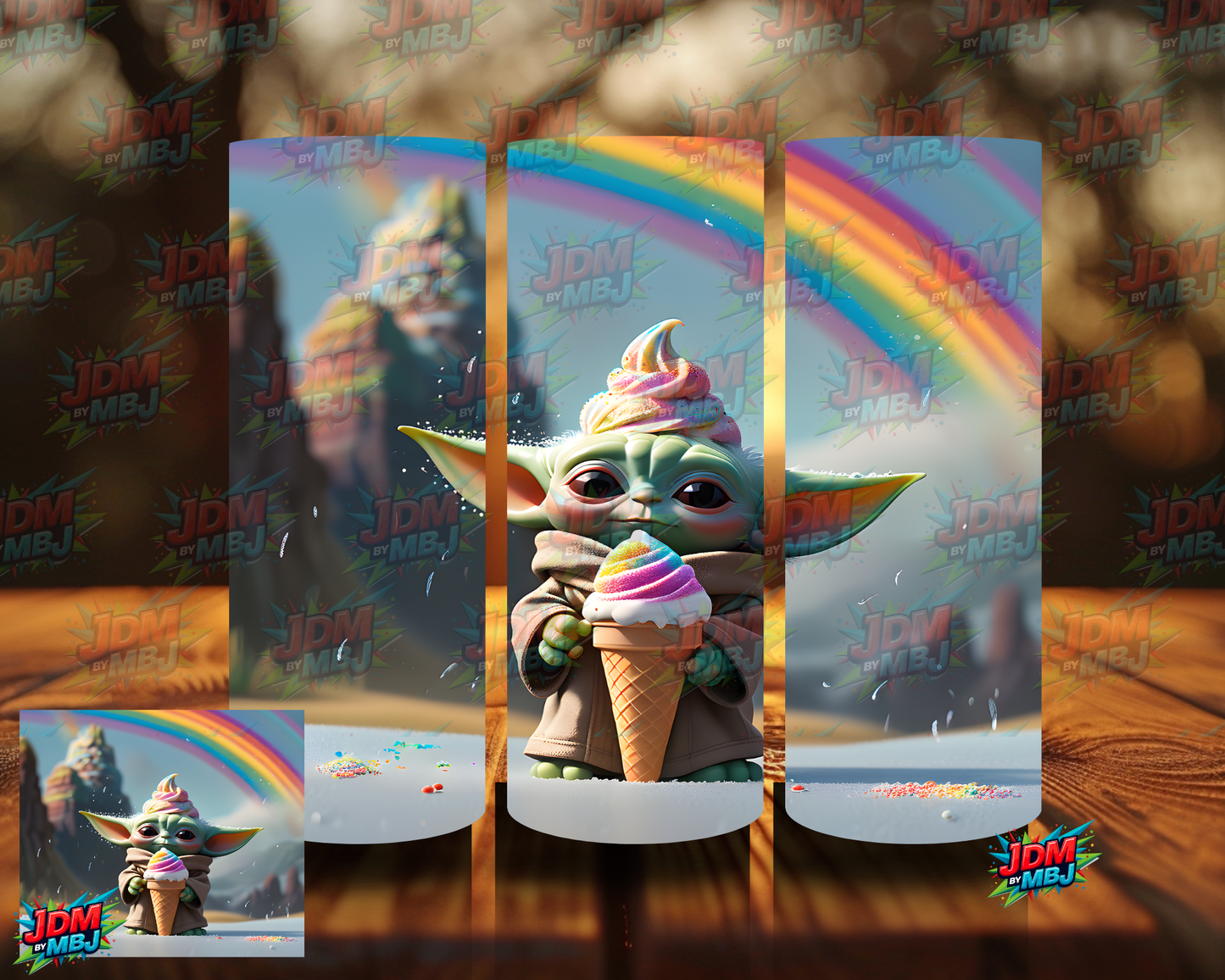 Inspired by Yoda Sublimation Prints