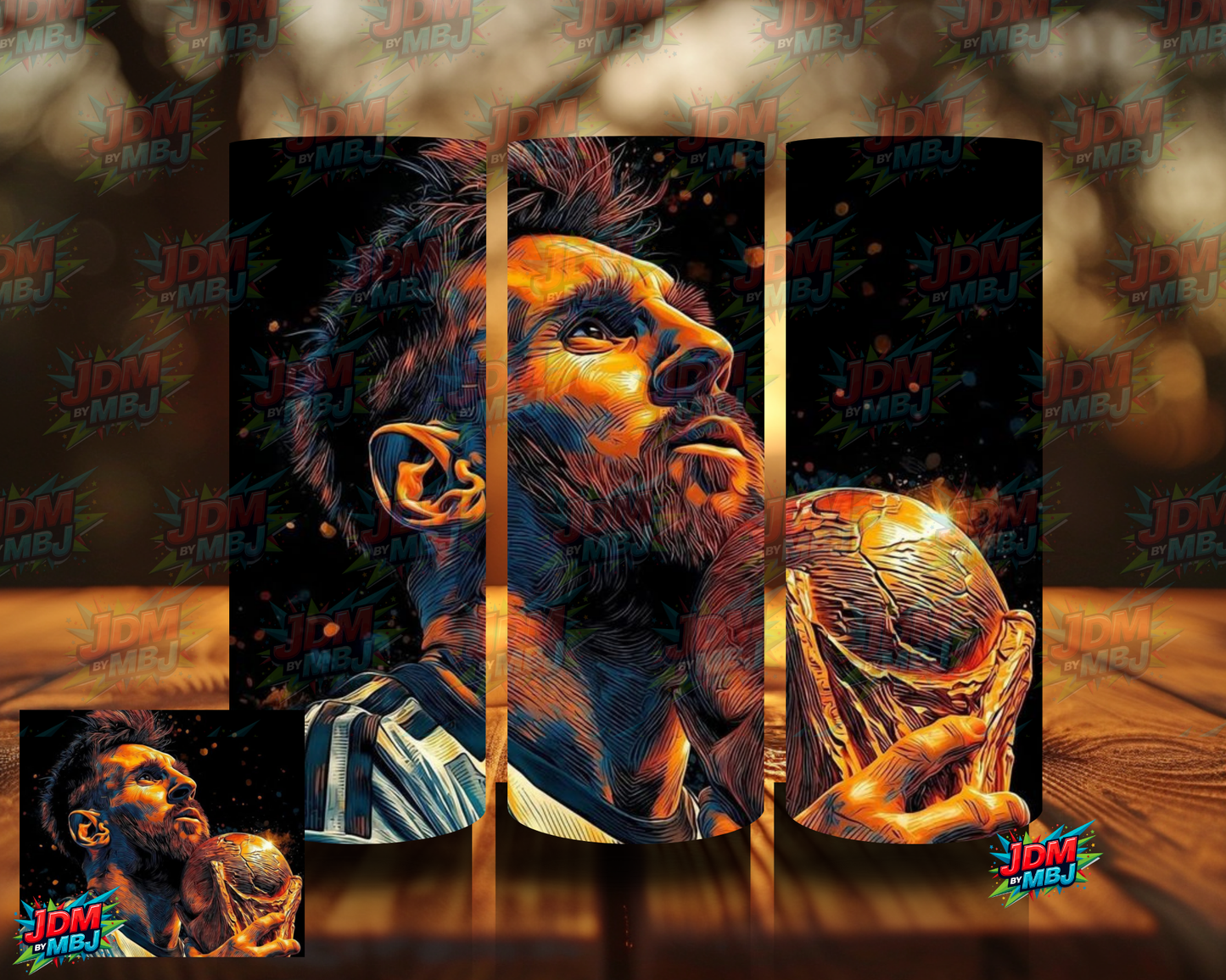 Inspired by Messi Soccer Player Sublimation Prints