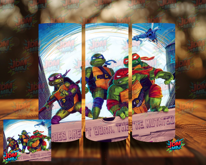 Inspired by Teenage Ninja Turtle Sublimation Prints