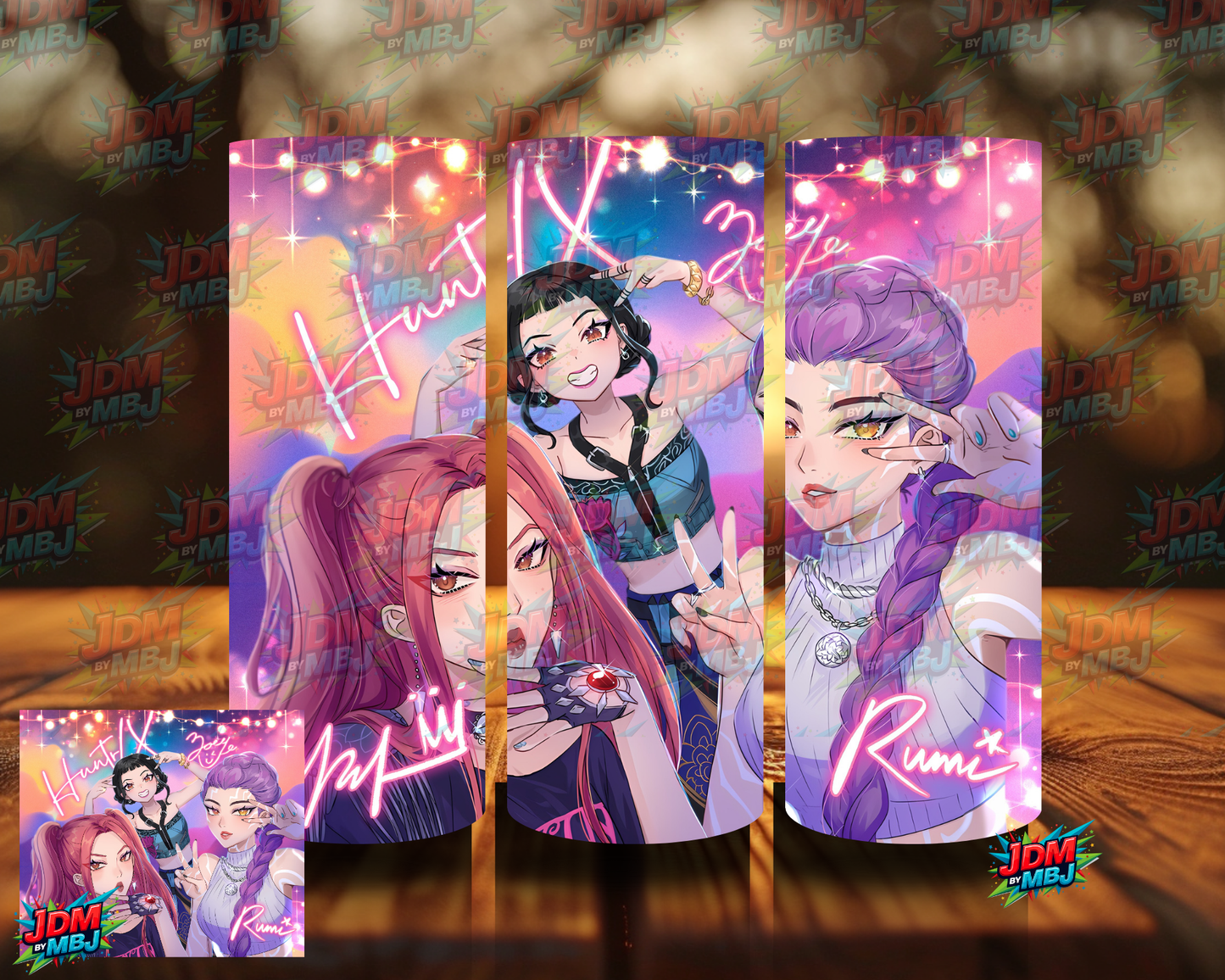 Inspired by K-POP Demon Hunters Sublimation Prints Volume 3