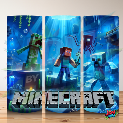 Inspirado en las impresiones de sublimación de MineCraft