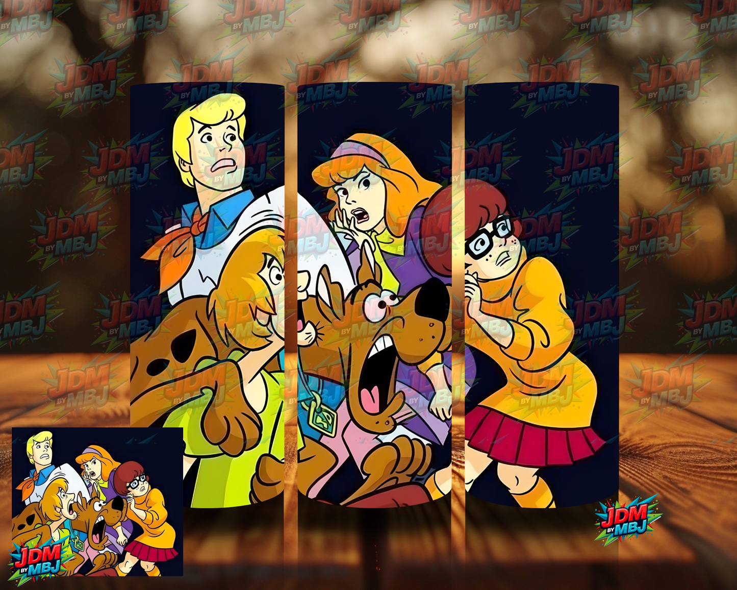 Inspired by Scooby Doo Sublimation Prints