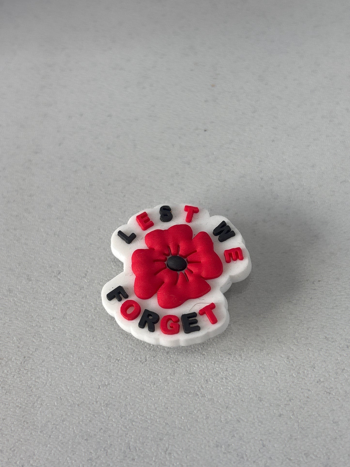 Inspired by Lest We Forget with Flower Shoe Charm's
