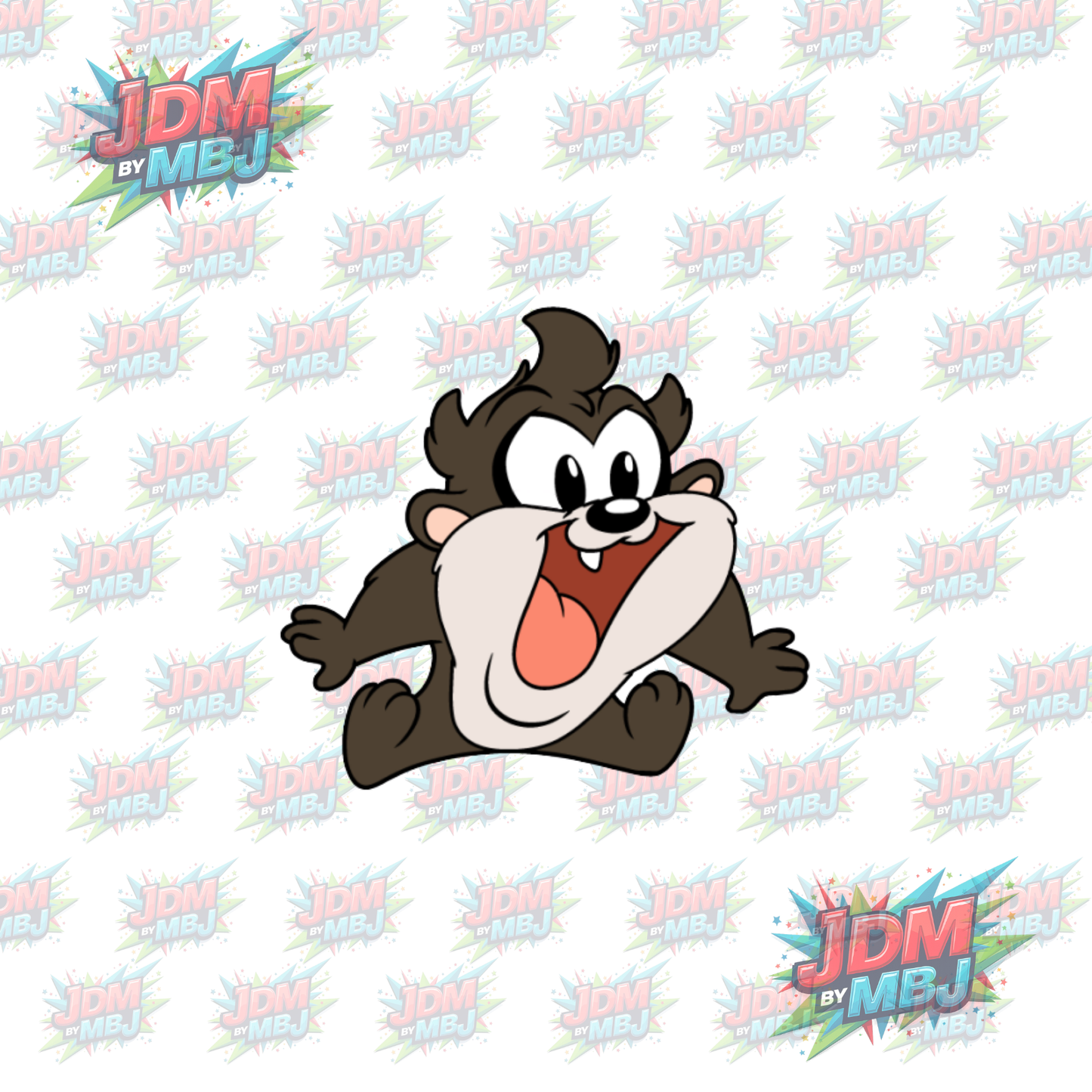 Pegatina termoadhesiva de Looney Tunes (25 cm)