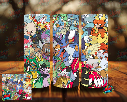 Inspired by Pokémon Sublimation Prints