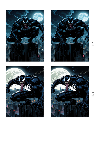 AirFreshie (4) prints to a page Sublimation Prints