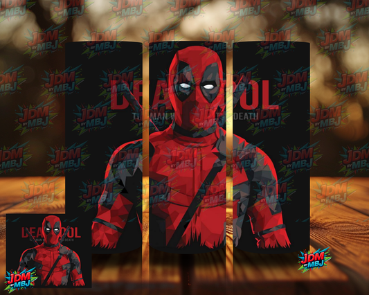 Inspired by Dead Pool Sublimation Prints