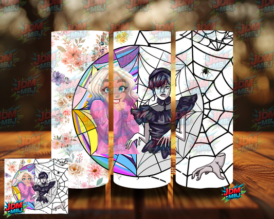 Inspired by Wednesday (TV Show) Sublimation Prints