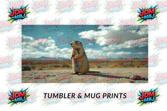 Inspired by Prairie Dog  [Volume 42]  Sublimation Prints