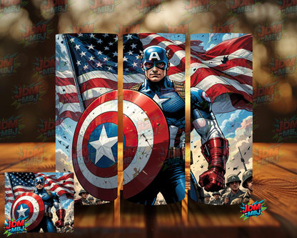 Inspired by Captain America Sublimation Prints