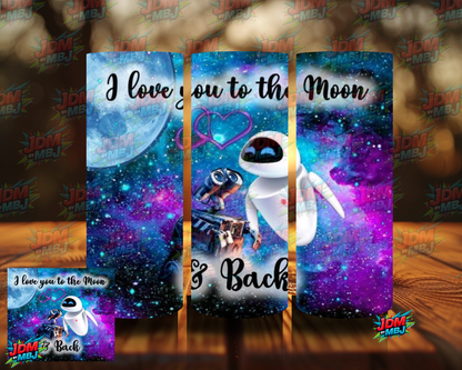 Inspired by Wall-E Sublimation Prints