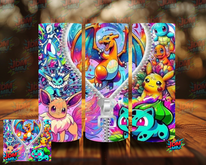 Inspired by Pokémon Sublimation Prints
