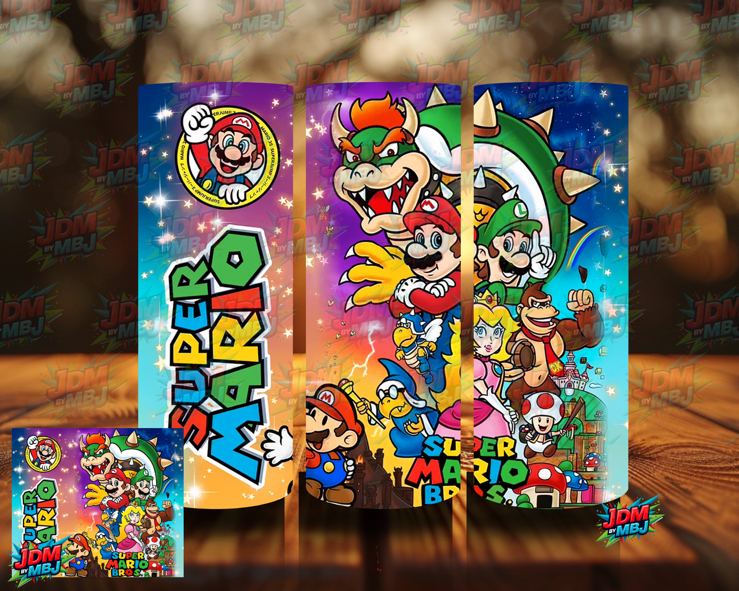 Inspired by Super Mario Sublimation Prints