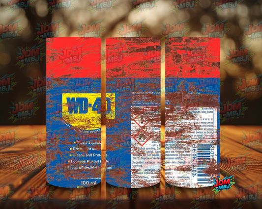 Inspired by WD-40 Sublimation Prints