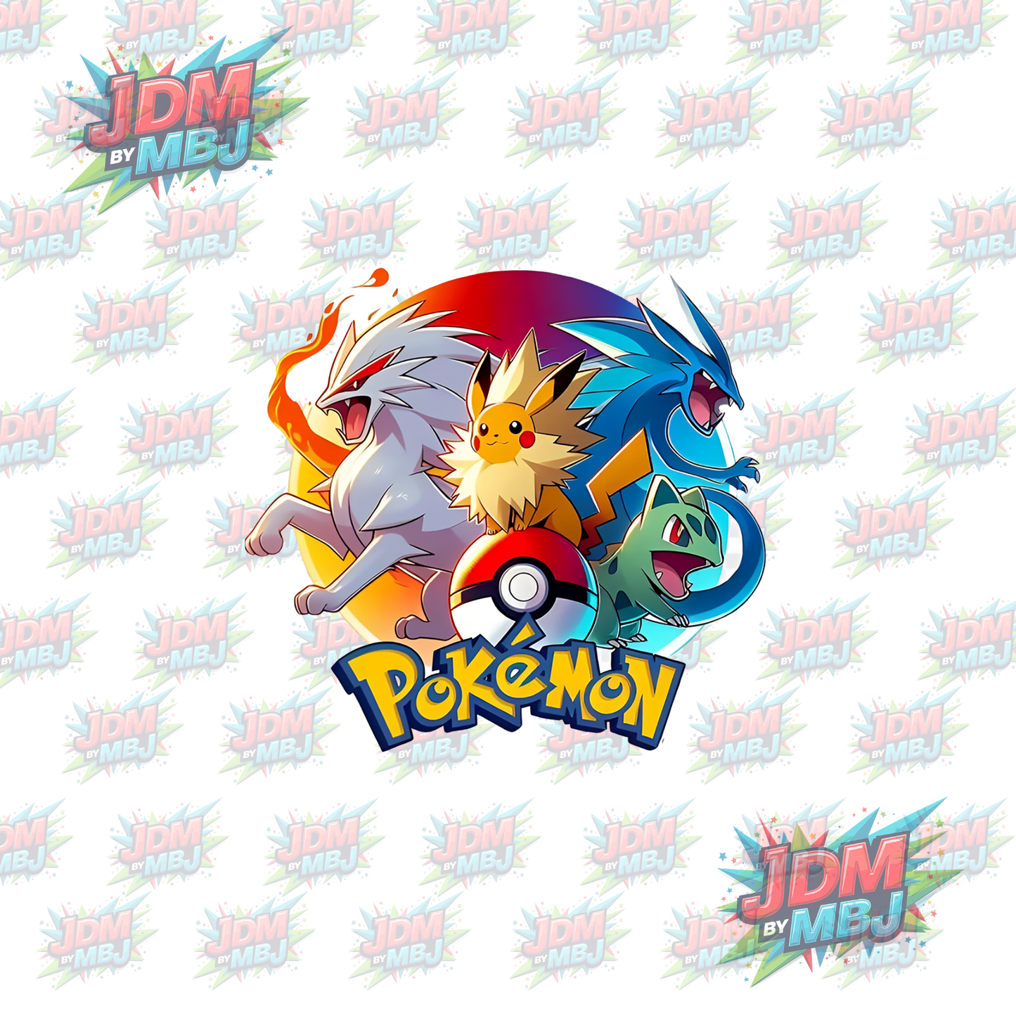 Iron On - Pokemon DTF