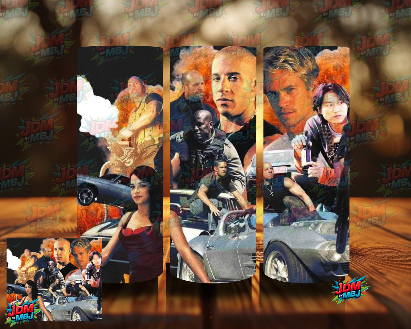 Inspired by Fast & Furious Sublimation Prints