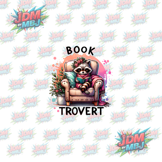 Iron On - Booktrovert DTF 20cm