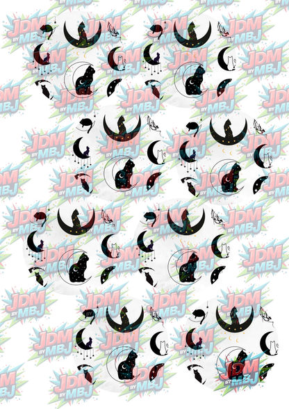 Impresiones de sublimación de posavasos para coche (8 por página)