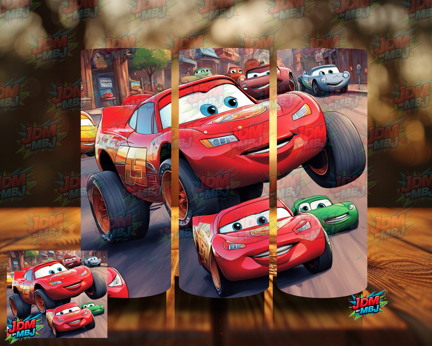 Inspired by Lighting McQueen Sublimation Prints