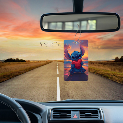 Inspired by Stitch Car Air Freshener Sublimation Prints
