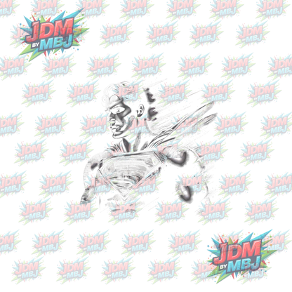 Iron On - Superhero Halftone DTF