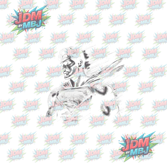 Iron On - Superhero Halftone DTF