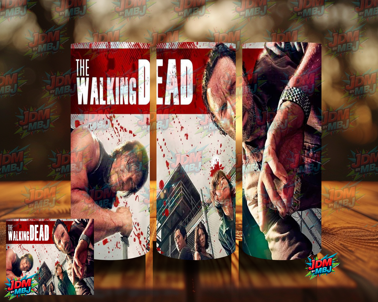 Inspired by Walking Dead Sublimation Prints