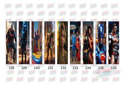 Inspired by Marvel/DC [Bookmark/Pen] Sublimation Prints [Volume 8]