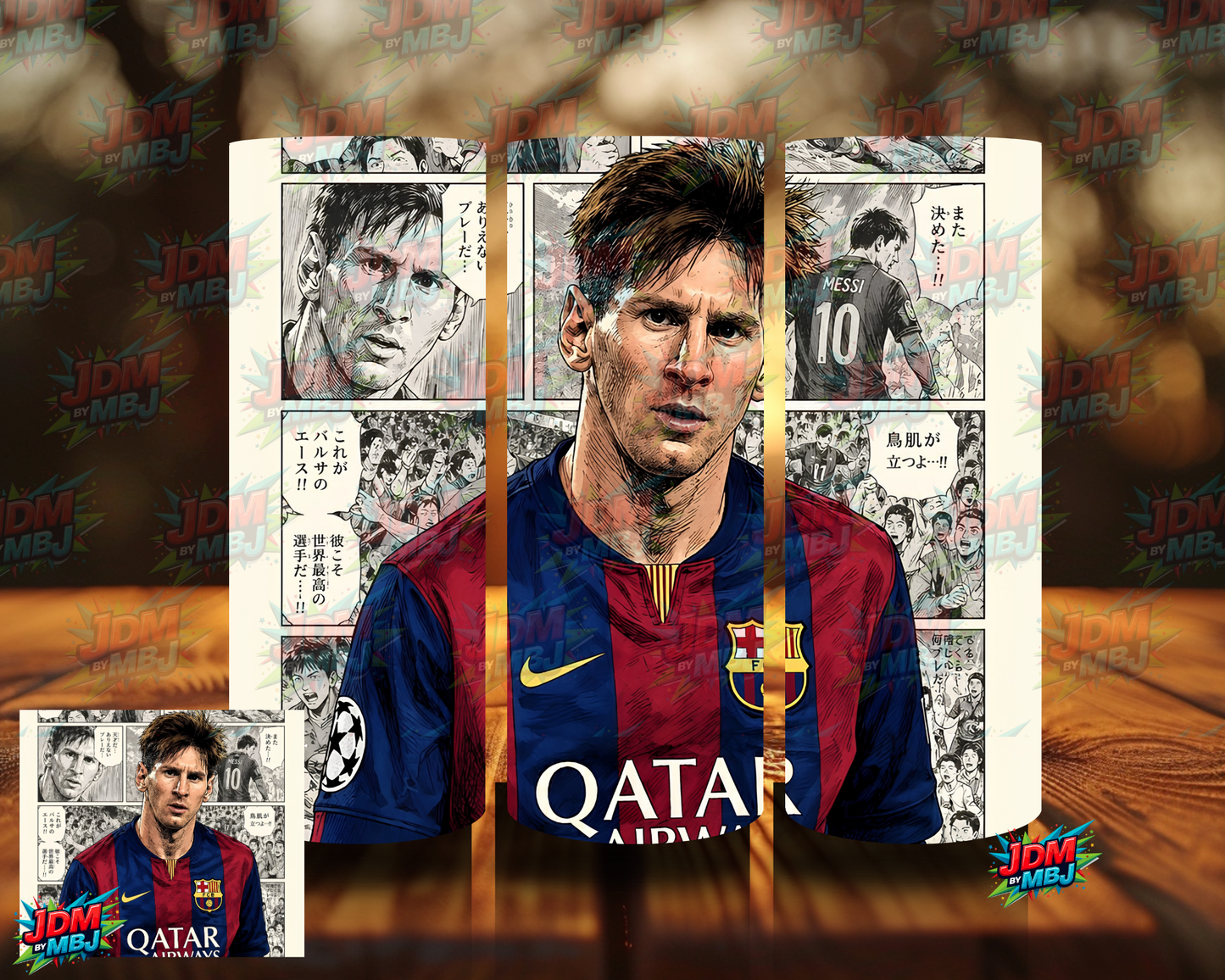Inspired by Messi Soccer Player Sublimation Prints