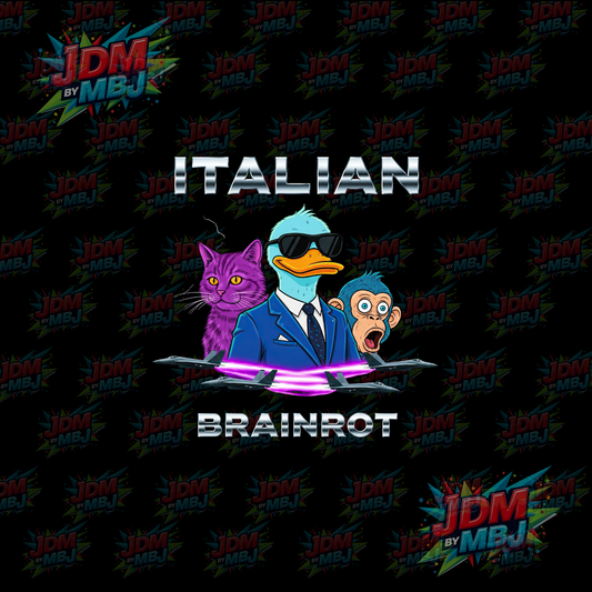BRAIN ROT - Iron On -  DTF