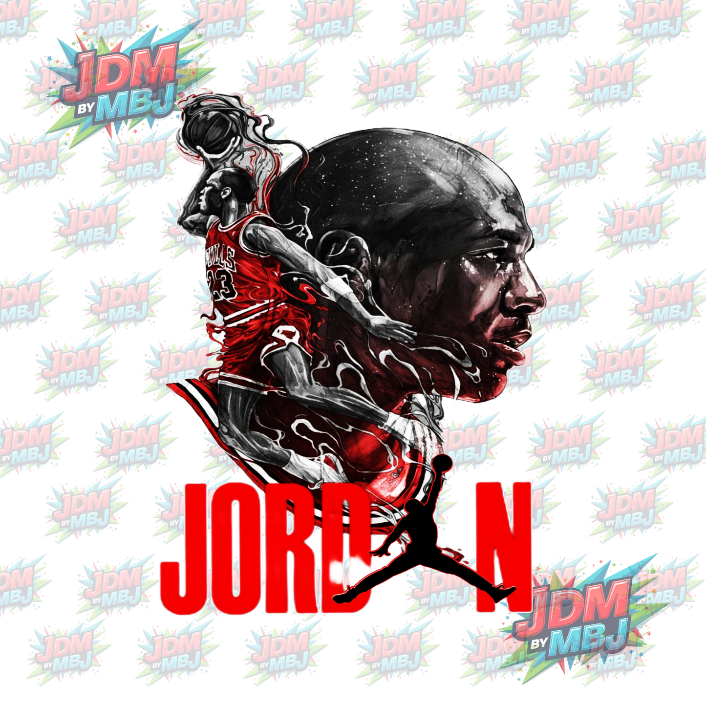 Iron On - Jordan Inspired DTF 20cm