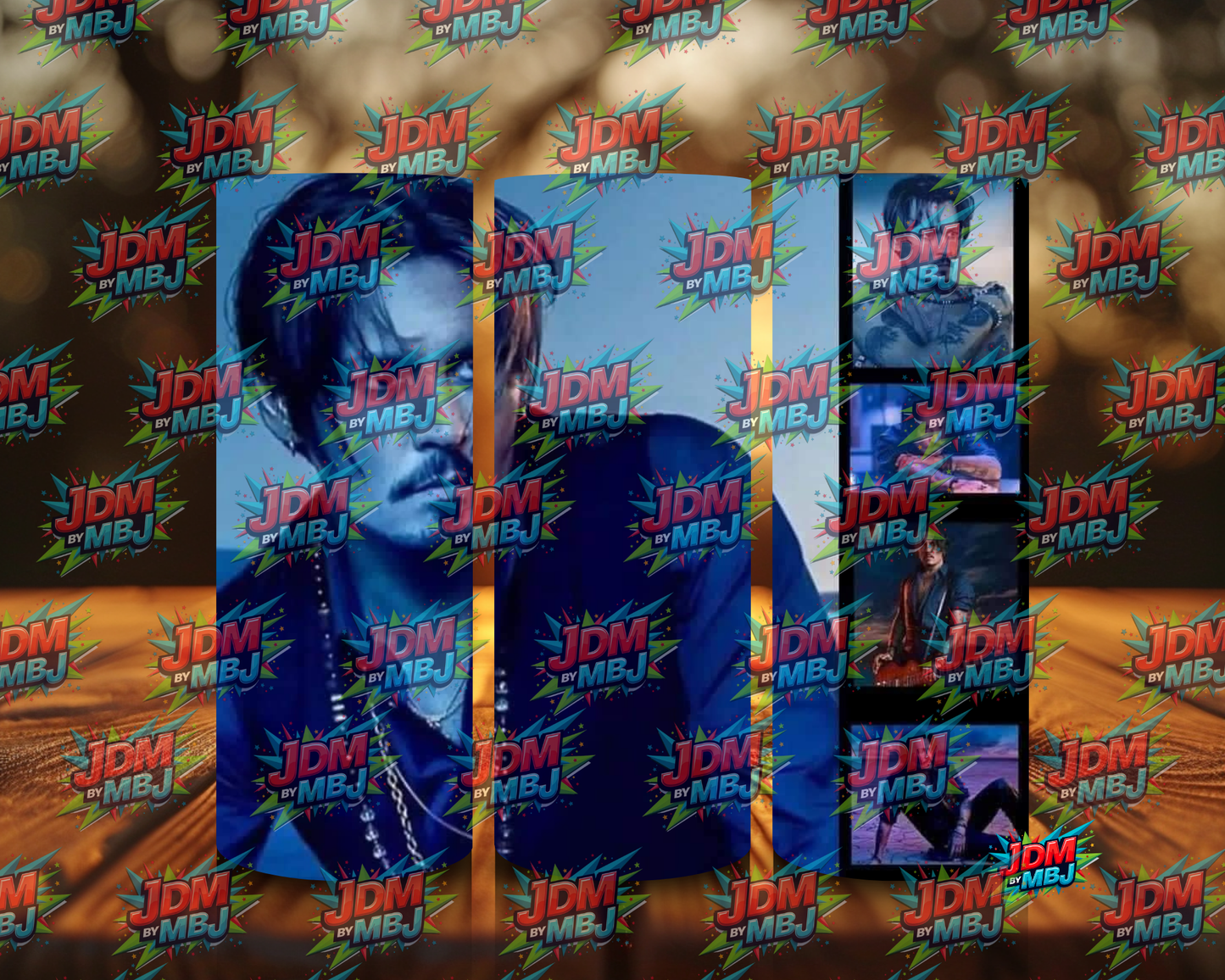 Inspired by Johnny Deep Sublimation Prints