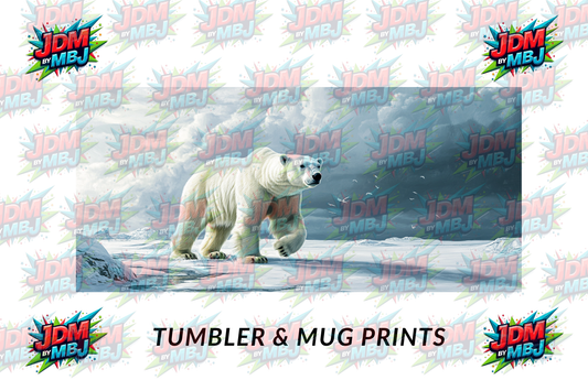 Inspired by Polar Bear  [Volume 41]  Sublimation Prints