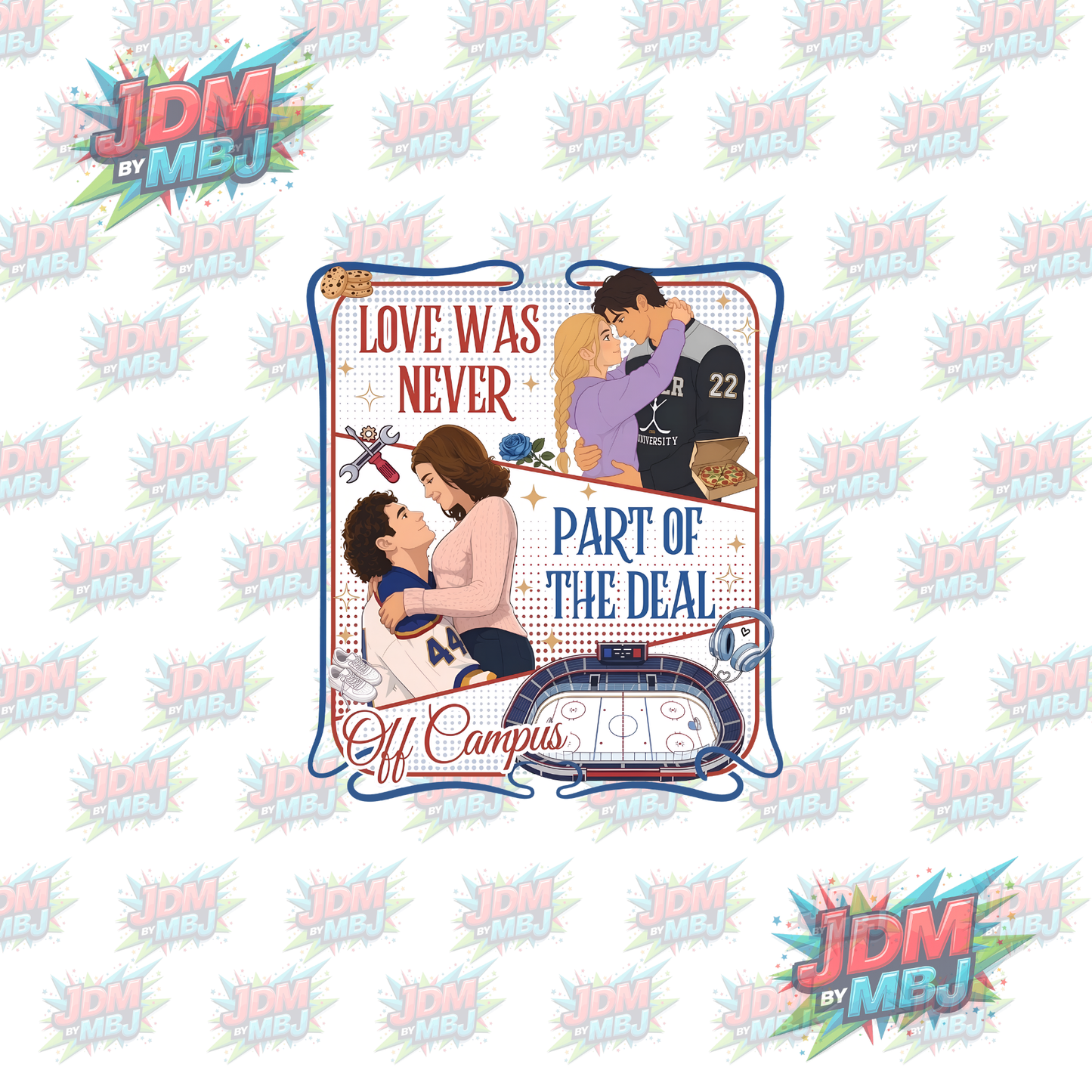 Iron On - Off Campus DTF
