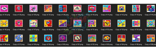 Paquete de sublimación con múltiples opciones de impresión