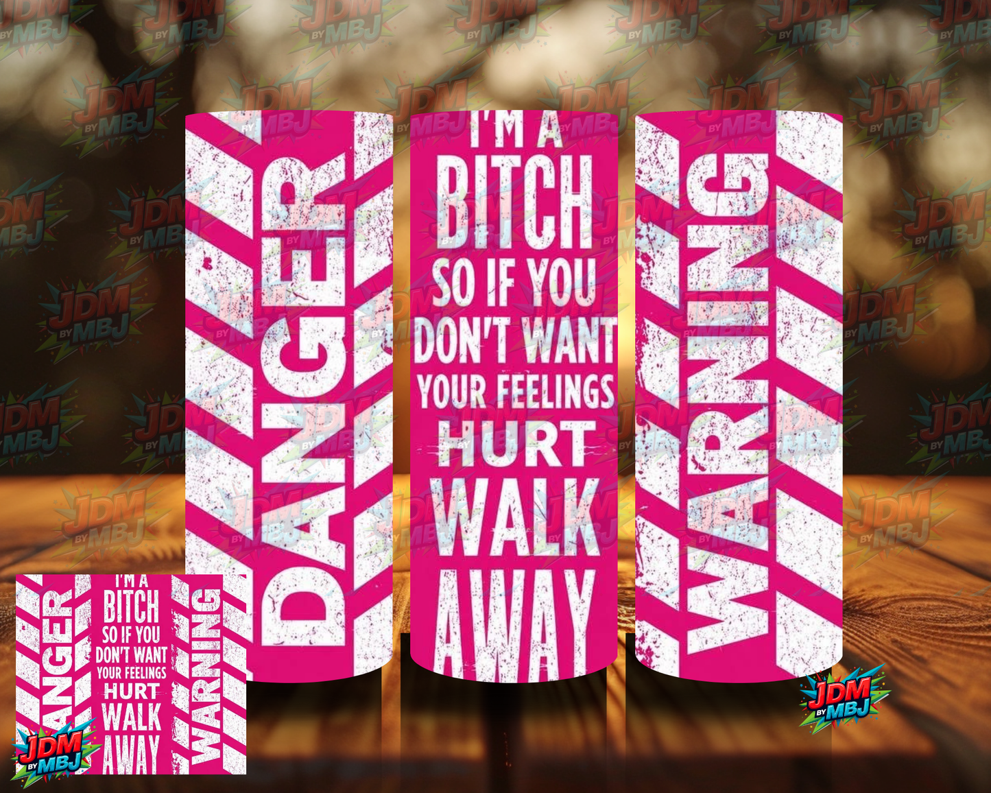 I'm a Bitch "Danger" Sublimation Prints