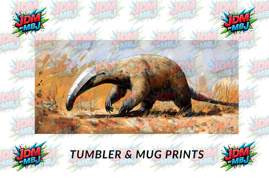 Inspired by Anteater [Volume 2]  Sublimation Prints