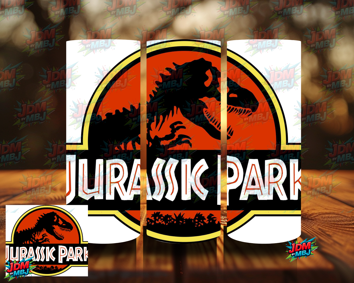 Inspired by Jurassic Park Sublimation Prints