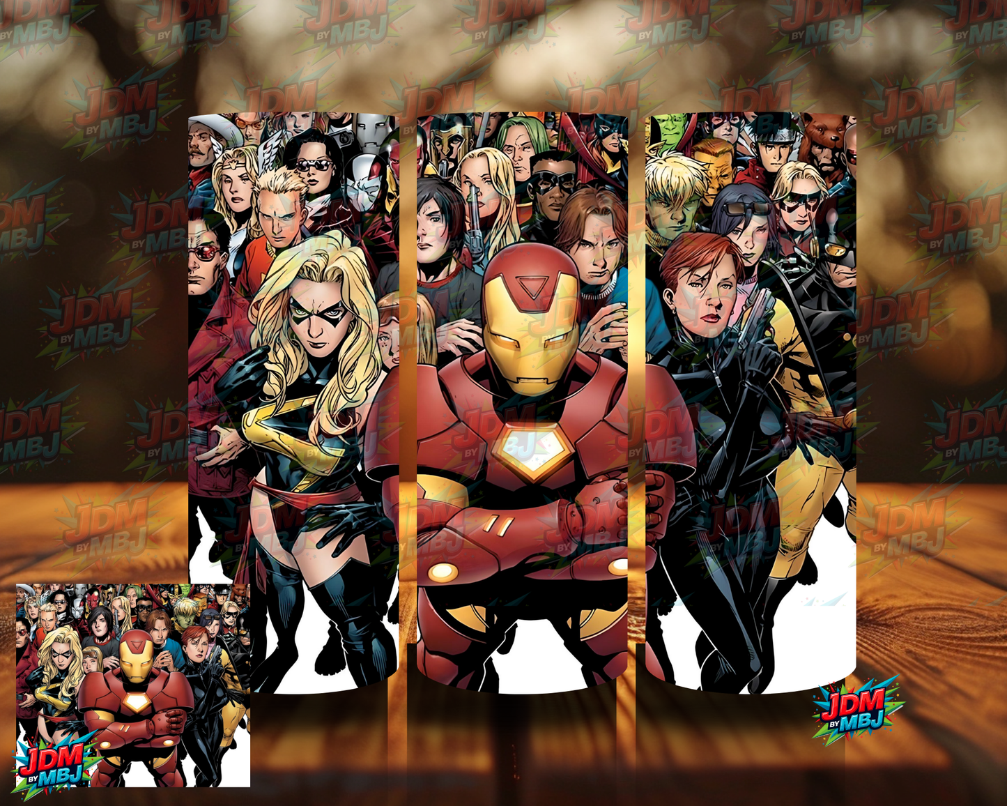 Inspired by Marvel Sublimation Prints