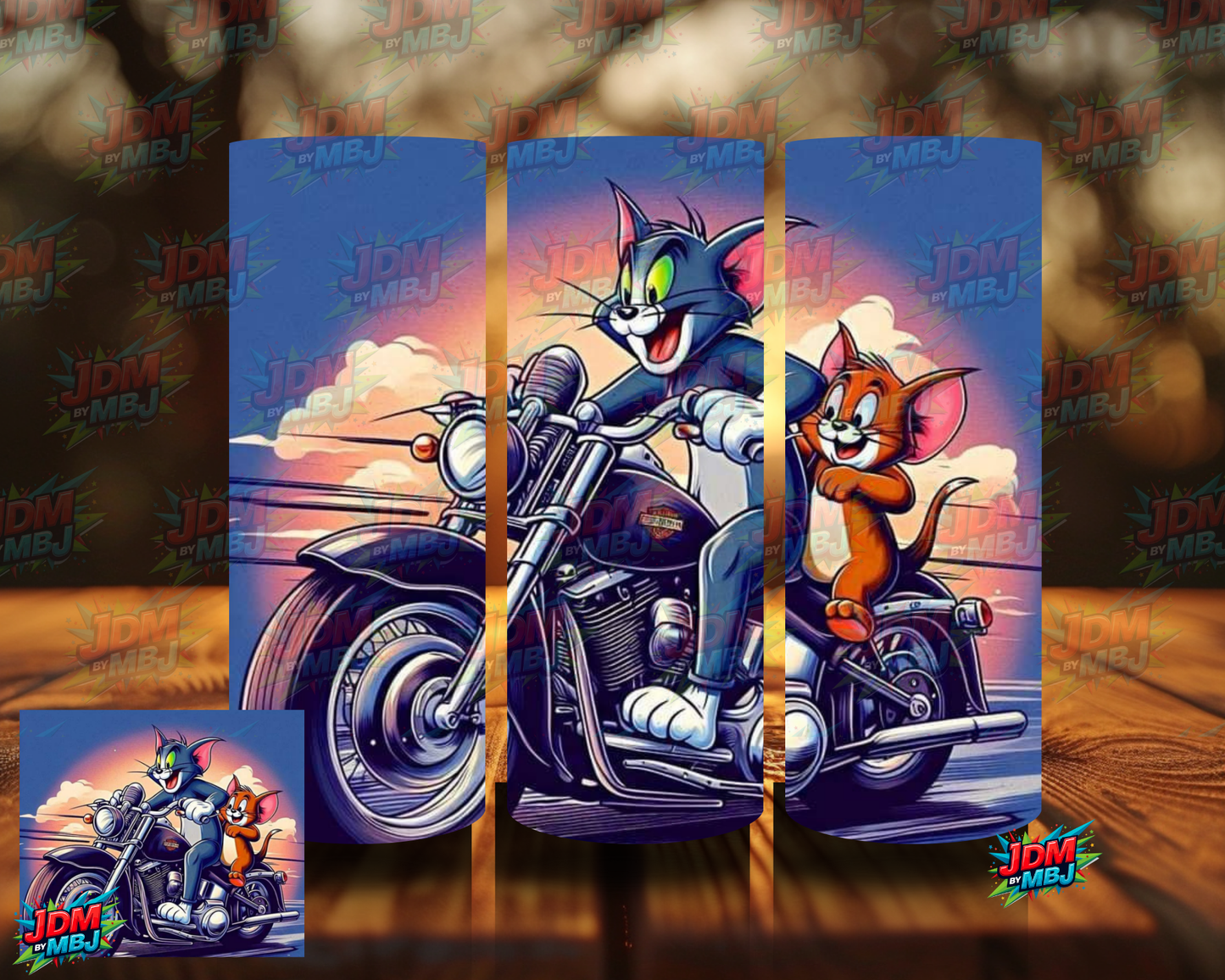 Inspired by Tom & Jerry Sublimation Prints
