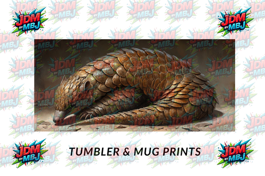 Inspired by Pangolin [Volume 38]  Sublimation Prints