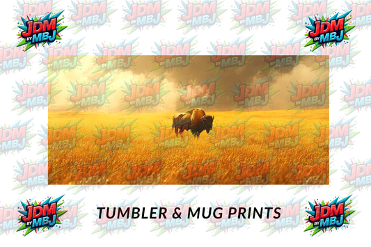 Inspired by Bison [Volume 6]  Sublimation Prints