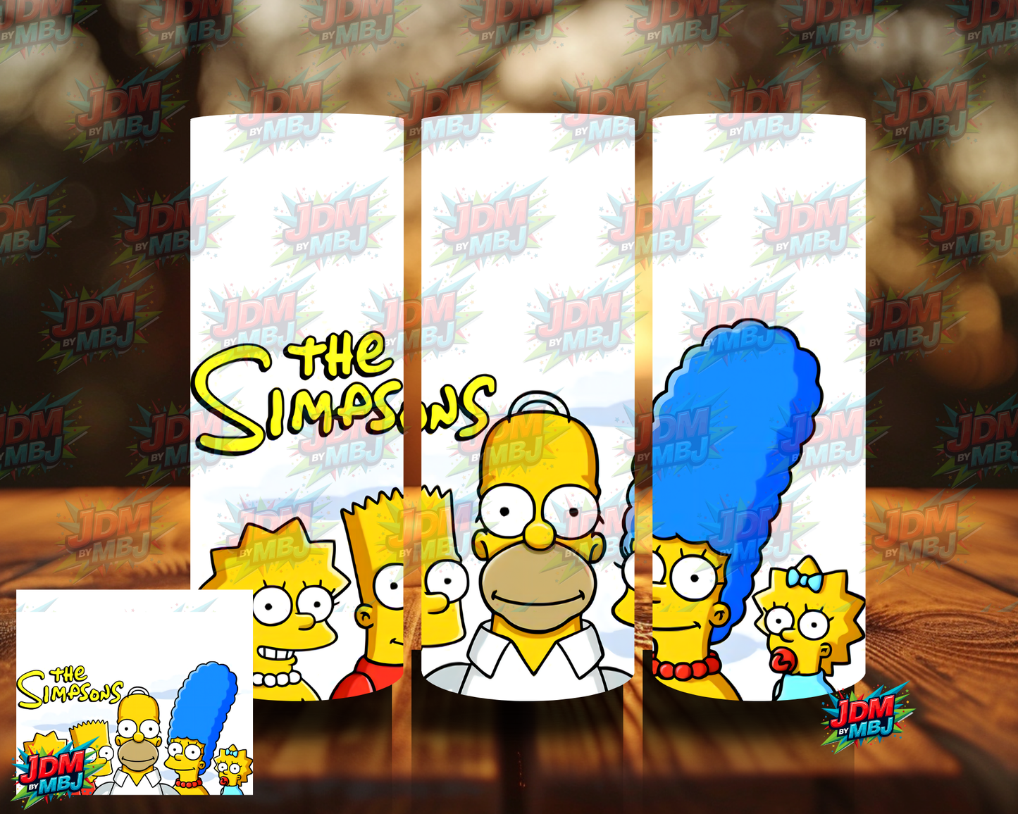 Inspired by The Simpson Sublimation Prints