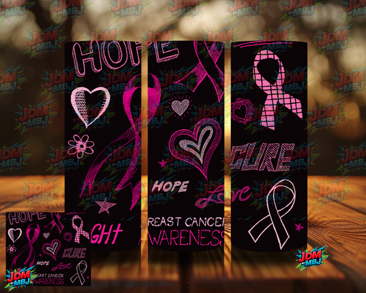 Inspired by Breast Cancer Awareness Sublimation Prints