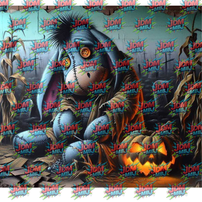 Inspired by Horror Winnie The Pooh Sublimation Prints