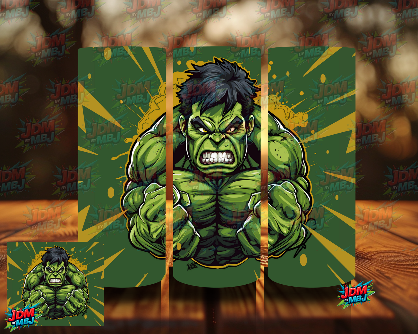 Inspired by Hulk Sublimation Prints