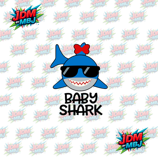 Iron On - Baby Shark DTF 20cm