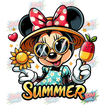 Parche termoadhesivo - Mickey Mouse DTF 25 cm