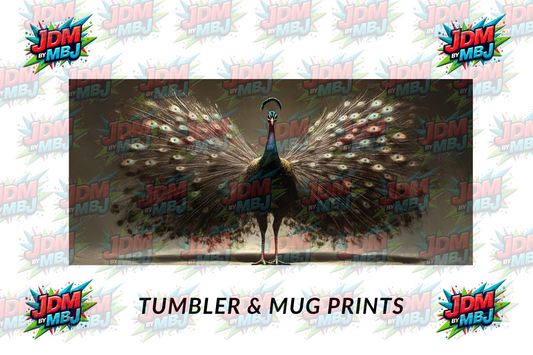Inspired by Peacock's [Volume 39]  Sublimation Prints